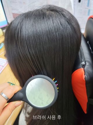 아이캔디 레인보우 볼륨S  브러쉬 미디엄 블랙 — 5점을 준 리뷰어가 2020년 12월 올린 사용 사진