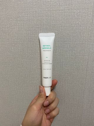 파시랩 레티닐 링클 트리트먼트 — 5점을 준 리뷰어가 2021년 9월 올린 사용 사진