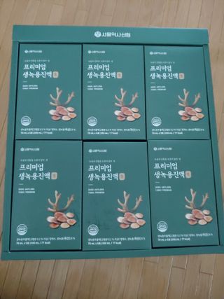 서울약사신협 약사신협_생녹용 진액_70ml x 30포 — 5점을 준 리뷰어가 2021년 7월 올린 사용 사진