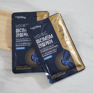 [브이푸드] 옵티MSM 관절케어 (70ml x30포) — 5점을 준 리뷰어가 2022년 7월 올린 사용 사진