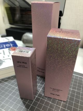 리엔케이 핑크 볼륨 래디언스 컬러크림 스페셜 에디션 3종 — 5점을 준 리뷰어가 2022년 10월 올린 사용 사진