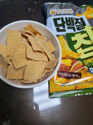 맛있게 채우는 단백질 12g, 닥터유 단백질칩 — 5점을 준 리뷰어가 2023년 12월 올린 사용 사진