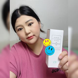 LAB FOR YOU 멀티엑스클렌징폼 — 5점을 준 리뷰어가 2022년 7월 올린 사용 사진