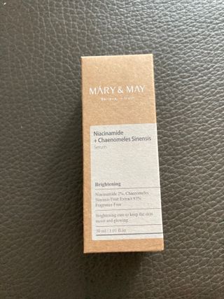 마리엔메이 히알루로닉스 세럼 ,나이아신아마이드 모과 세럼, 마린콜라겐 세럼, 청귤 흰목이버섯 추출물 세럼 — 4.5점을 준 리뷰어가 2021년 10월 올린 사용 사진
