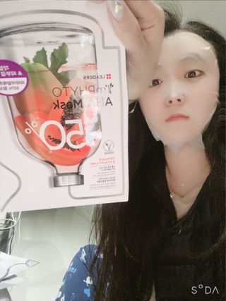 리더스코스메틱 리더스 아임피토 마스크 6종 — 4점을 준 리뷰어가 2022년 3월 올린 사용 사진