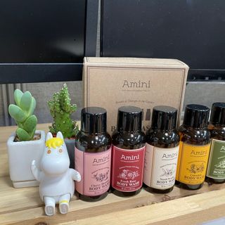 아미니 플라워 테라피 바디워시  5종키트 — 4.5점을 준 리뷰어가 2021년 1월 올린 사용 사진