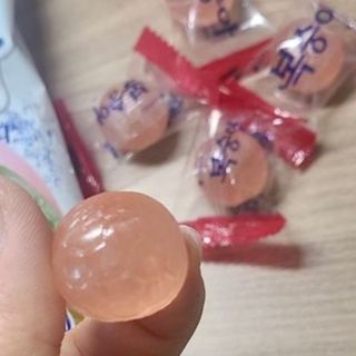 청포도캔디 복숭아캔디 — 5점을 준 리뷰어가 2022년 11월 올린 사용 사진