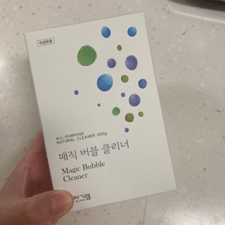 자연그램 매직버블클리너 스틱형 30포 — 5점을 준 리뷰어가 2021년 2월 올린 사용 사진