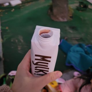 이너프 뮐크 초콜릿맛 — 5점을 준 리뷰어가 2022년 10월 올린 사용 사진