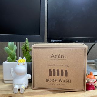 아미니 플라워 테라피 바디워시  5종키트 — 4.5점을 준 리뷰어가 2021년 1월 올린 사용 사진