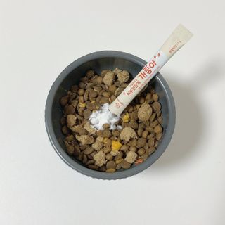 My Pet Care 모발과 모질 피부건강에 개좋아 — 5점을 준 리뷰어가 2021년 2월 올린 사용 사진