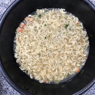 [풀무원] 자연은맛있다 정면, 백면, 홍면  세트 — 4점을 준 리뷰어가 2021년 4월 올린 사용 사진