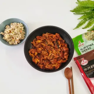 (주)마니커 마니커 춘천식 닭갈비 [냉동 500g] — 5점을 준 리뷰어가 2022년 11월 올린 사용 사진