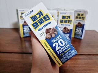 바디랩 프로틴음료 단백질쉐이크 메가프로틴 — 5점을 준 리뷰어가 2022년 4월 올린 사용 사진