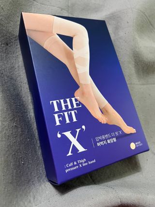 땡스마이레그 더핏X 압박밴드 허벅지확장형 — 5점을 준 리뷰어가 2022년 8월 올린 사용 사진
