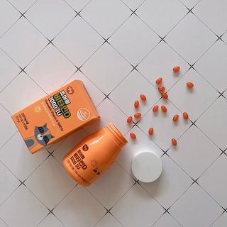 앙팡 츄어블 비타민D 1000 IU 130mg x 90정 — 4점을 준 리뷰어가 2022년 10월 올린 사용 사진