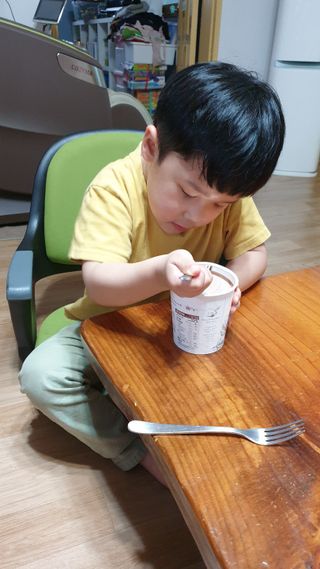 마이노멀 키토스노우 2개 Set  - 바닐라/초코/그린티 3종 중 선택 — 4.5점을 준 리뷰어가 2021년 5월 올린 사용 사진