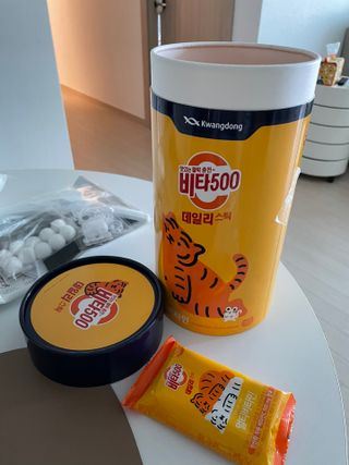 광동생활건강 프리 [광동] VB와 VC를 함유한 멀티 비타민 비타 500 데일리 스틱 180포 — 5점을 준 리뷰어가 2022년 7월 올린 사용 사진