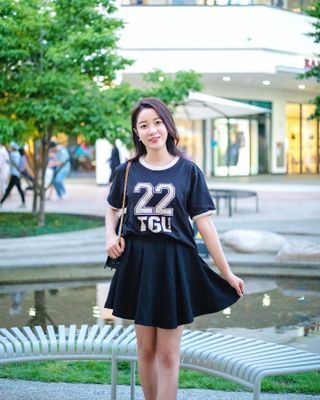 더그린랩 WOMEN SPORTY 22 CROP SHORT SLEEVE — 5점을 준 리뷰어가 2023년 6월 올린 사용 사진