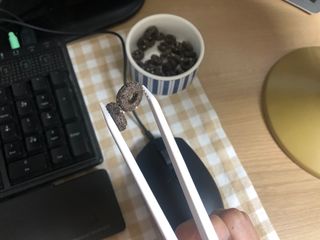 칩스틱 과자젓가락 게이밍젓가락 2ea / KC인증 식품용 — 4점을 준 리뷰어가 2021년 10월 올린 사용 사진