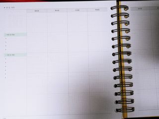 리훈 여러분의 오늘을 채워나갈 수 있도록 도와줄 오늘공부 1년용 스터디플래너 — 5점을 준 리뷰어가 2021년 4월 올린 사용 사진
