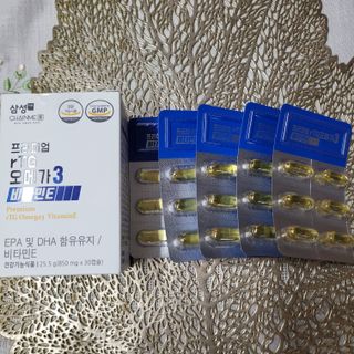 체인미 프리미엄 rTG 오메가3 비타민E 850mg x 30캡슐 — 5점을 준 리뷰어가 2021년 11월 올린 사용 사진