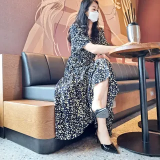 비클리프 여성 성수동 수제화 에나멜 구두 슬링백 7cm — 5점을 준 리뷰어가 2022년 6월 올린 사용 사진