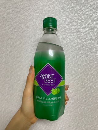 몽베스트 Montbest with Sparkling water Lime20병 — 5점을 준 리뷰어가 2021년 10월 올린 사용 사진