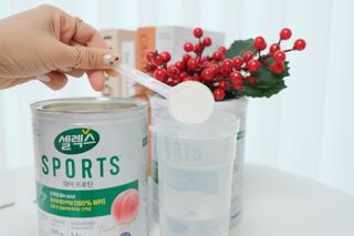 셀렉스스포츠 셀렉스 스포츠 웨이 프로틴 파우더 2종 + 텀블러 세트 — 5점을 준 리뷰어가 2021년 12월 올린 사용 사진