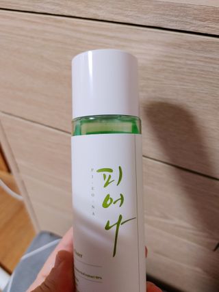 에클리스 피어나 스킨토너 — 4점을 준 리뷰어가 2022년 2월 올린 사용 사진