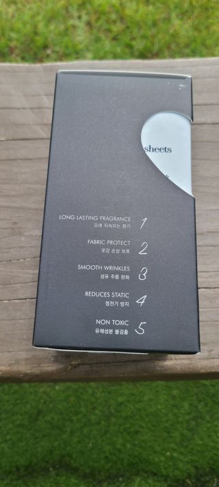 [이즈라이프코스메틱] 퍼퓸 드라이어 시트 히노끼향  or 블랑향 2중 택1 30매 — 5점을 준 리뷰어가 2021년 5월 올린 사용 사진
