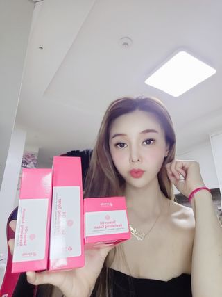 아이앤립 / EYENLIP 아이앤립 연어오일 리바이탈라이징 토너+앰플+크림 3종 세트 — 5점을 준 리뷰어가 2021년 6월 올린 사용 사진