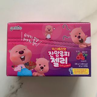 [팔도] 잔망루피젤리 믹스베리맛 42g 8개 — 5점을 준 리뷰어가 2022년 2월 올린 사용 사진