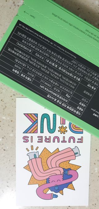 [오프블랙] 얼굴톤이 달라지는 히비스커스티 브라이튼업 — 5점을 준 리뷰어가 2022년 6월 올린 사용 사진