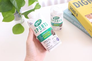 셀렉스스포츠 셀렉스 스포츠 웨이 프로틴 초콜릿 _ 330ml x 12팩 — 5점을 준 리뷰어가 2021년 5월 올린 사용 사진