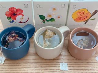 딜라이트 프로젝트 블렌딩티 우엉호박티, 히비후르츠티, 쟈스민캐모티 — 3.5점을 준 리뷰어가 2021년 7월 올린 사용 사진