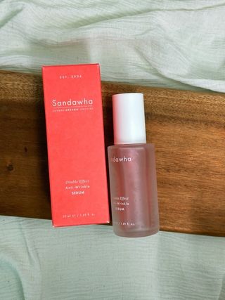 산다화 더블 이펙트 안티 링클 세럼 50ml — 5점을 준 리뷰어가 2022년 12월 올린 사용 사진