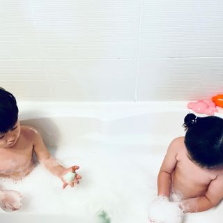 버블데이 배쓰밤 거품입욕제 버블바 6종 — 5점을 준 리뷰어가 2021년 8월 올린 사용 사진