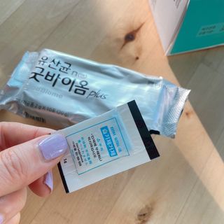 프리마인 유산균 국가지정연구소 선정, 살아있는 생유산균 200억 마리의 힘. 유산균n굿바이옴플러스 — 4점을 준 리뷰어가 2021년 11월 올린 사용 사진