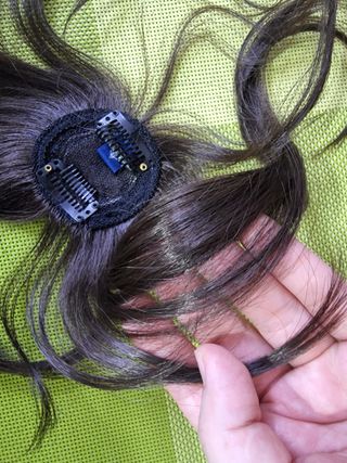 핑크에이지 [렛츠뱅] 수제 시스루뱅 라지 — 3점을 준 리뷰어가 2023년 1월 올린 사용 사진