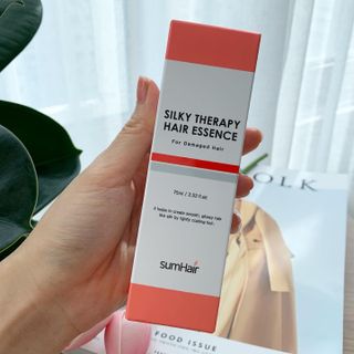 썸헤어 / SUMHAIR 썸헤어 실키 테라피 헤어 에센스 — 5점을 준 리뷰어가 2021년 5월 올린 사용 사진