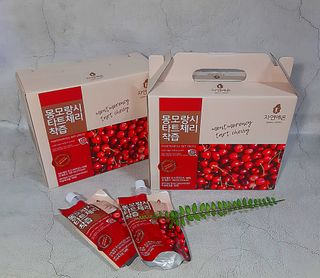 자연에온 몽모랑시 타트체리 착즙 100mL 10개입 2BOX — 5점을 준 리뷰어가 2021년 1월 올린 사용 사진
