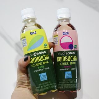 더그레잇티 콤부차 [매일유업] 더그레잇티 44kcal 콤부차 300ml *12개입 (오리지널 6개+베리리치 6개) — 5점을 준 리뷰어가 2023년 7월 올린 사용 사진