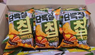 맛있게 채우는 단백질 12g, 닥터유 단백질칩 — 5점을 준 리뷰어가 2023년 12월 올린 사용 사진