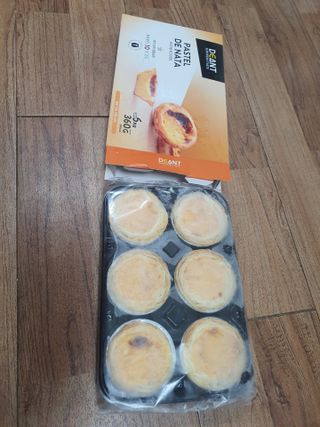디앙뜨 포르투갈 에그타르트 오리지널 맛+패션후르츠+초콜릿타르트 맛 중 택1 — 5점을 준 리뷰어가 2021년 8월 올린 사용 사진