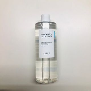 김정문알로에 큐어 큐어 알로에 워터 젤리 토너 500ml — 4.5점을 준 리뷰어가 2021년 4월 올린 사용 사진