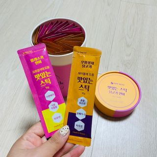 페페로니 맛있는 스틱 - 무항생제 닭고기 15개 + 알래스카 연어 15개 — 5점을 준 리뷰어가 2021년 9월 올린 사용 사진