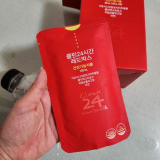 클린24시간 레드박스 1BOX(5포) + 전용보틀(500ml) — 5점을 준 리뷰어가 2024년 3월 올린 사용 사진