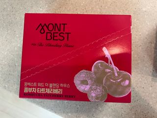 몽베스트 위드더 블랜딩 하우스 콤부차 _ 타트체리베리 — 5점을 준 리뷰어가 2023년 5월 올린 사용 사진