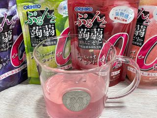ORIHIRO 오리히로 곤약젤리 제로칼로리 130g 4종 4팩(맛별로 1팩씩) — 5점을 준 리뷰어가 2023년 3월 올린 사용 사진